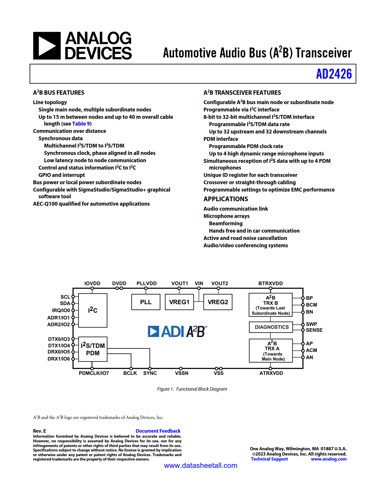 AD2426 Datasheet