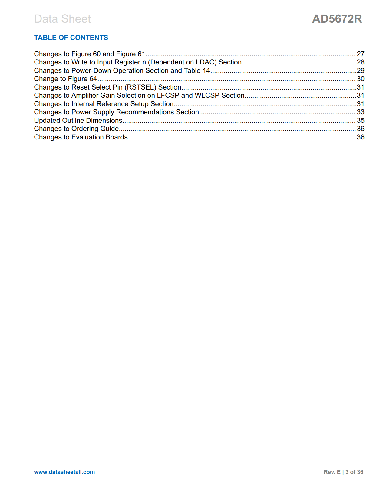 AD5672R Datasheet Page 3