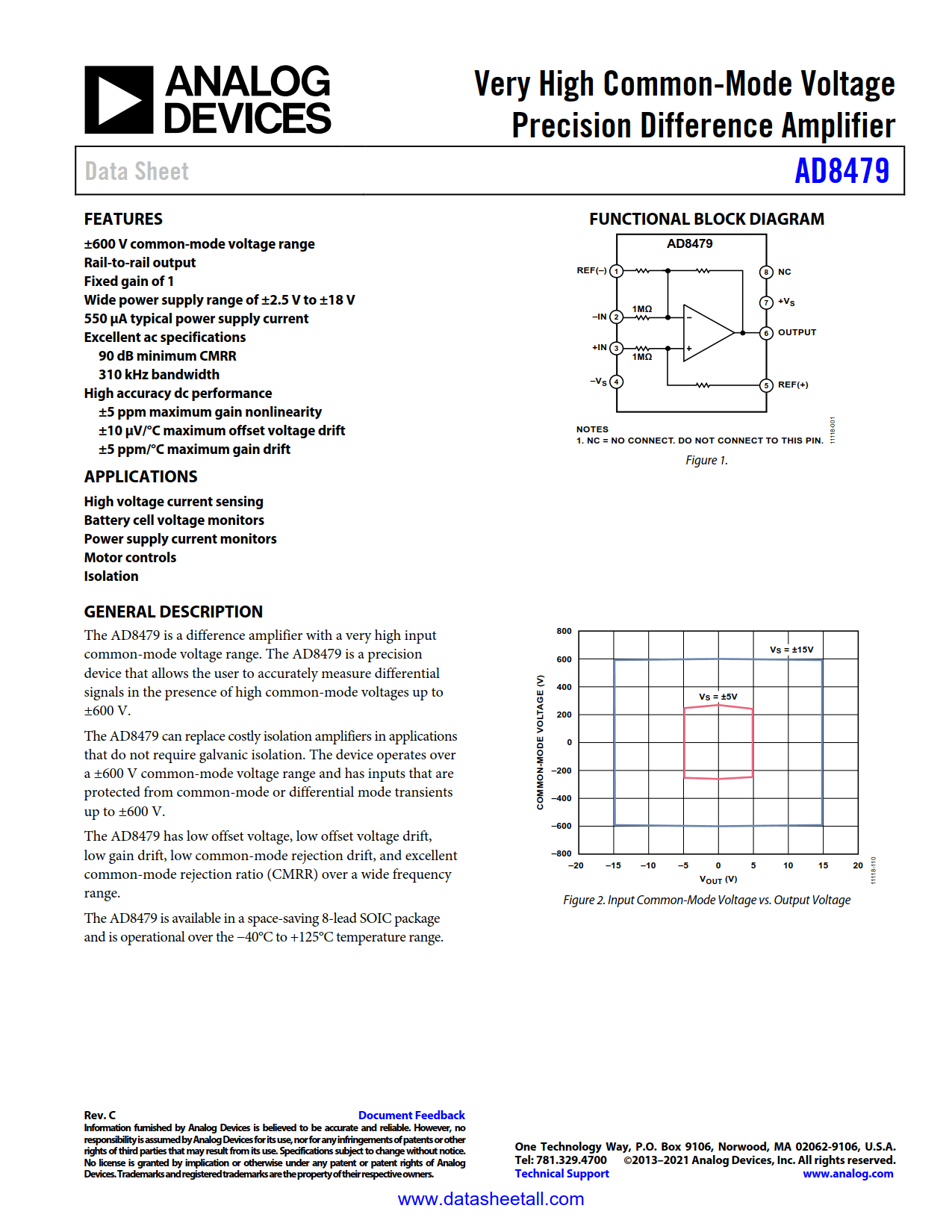 AD8479 Datasheet