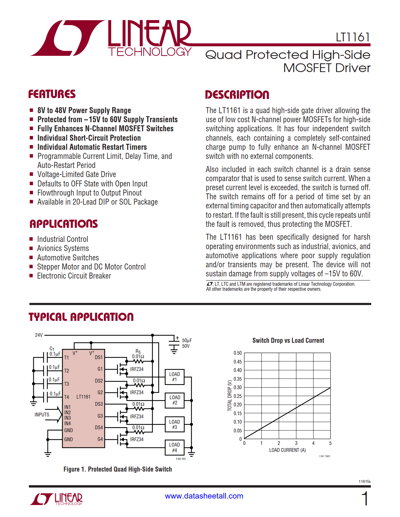 LT1161 Datasheet