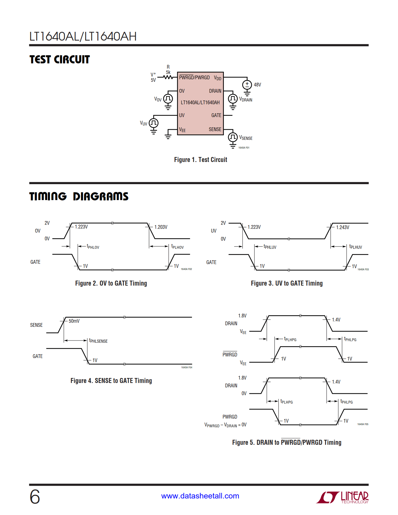 LT1640A Datasheet Page 6