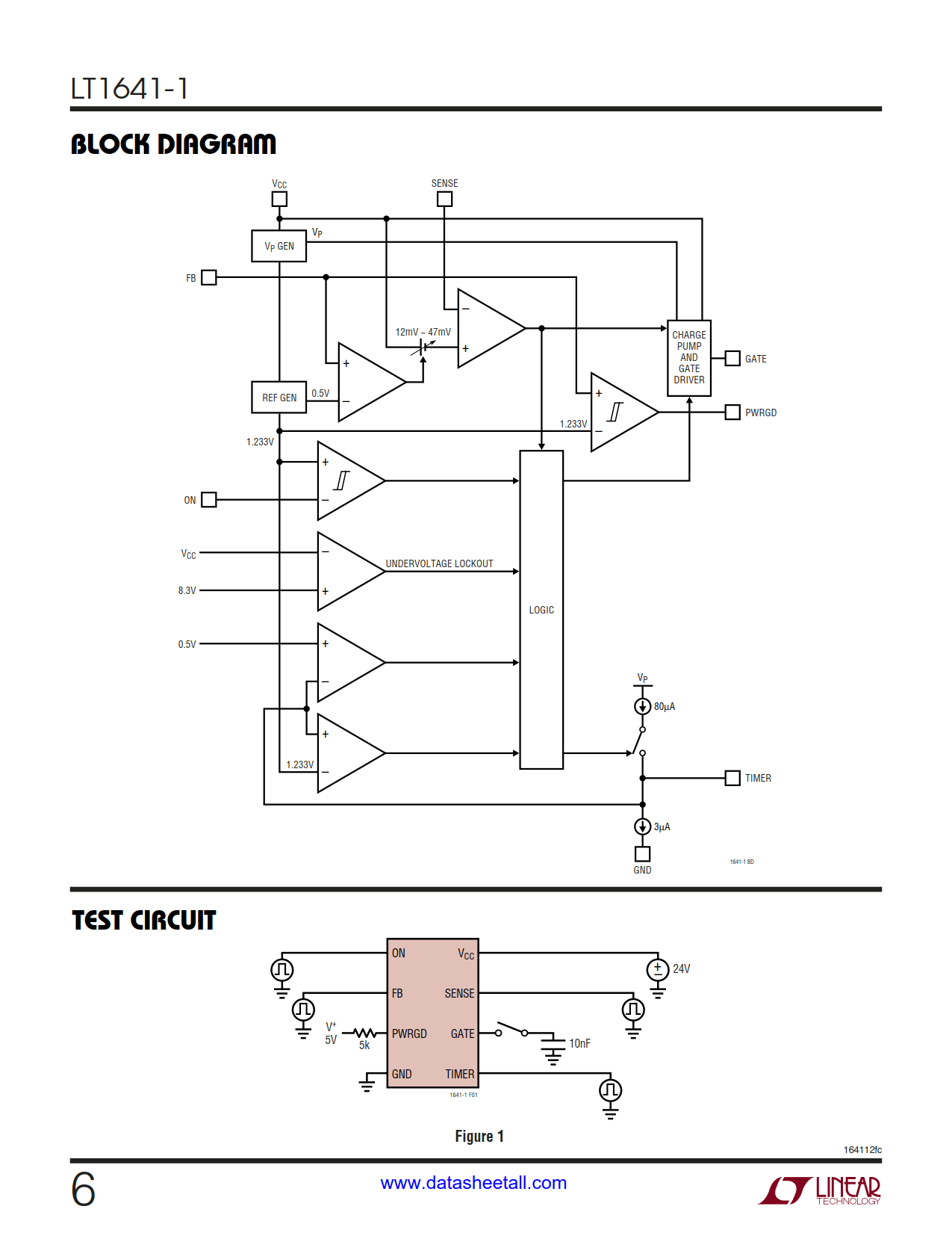 LT1641-1 Datasheet Page 6