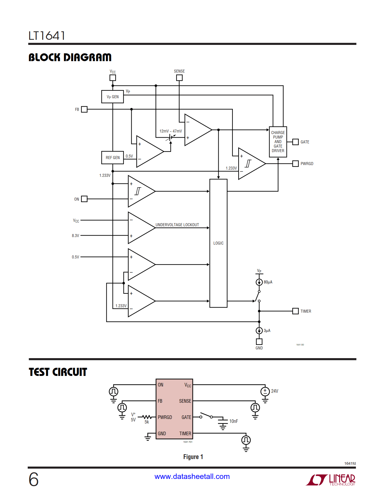 LT1641 Datasheet Page 6