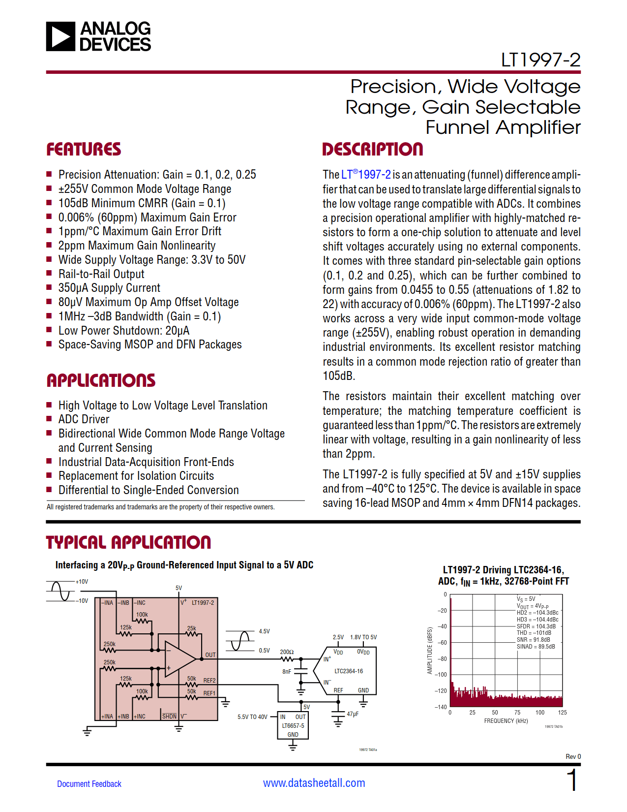 LT1997-2 Datasheet