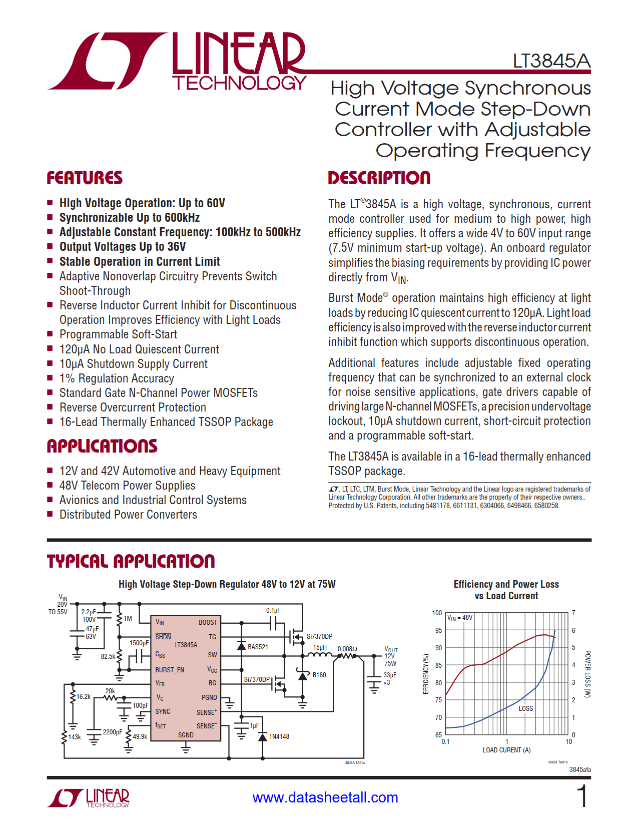 LT3845A Datasheet