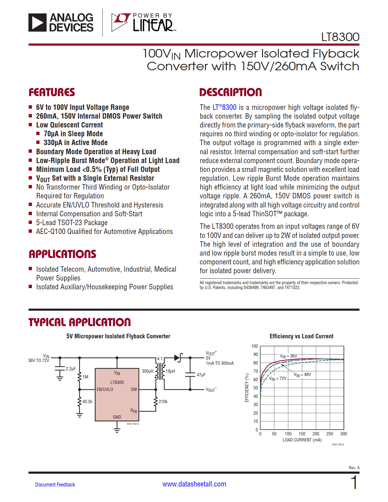 LT8300 Datasheet