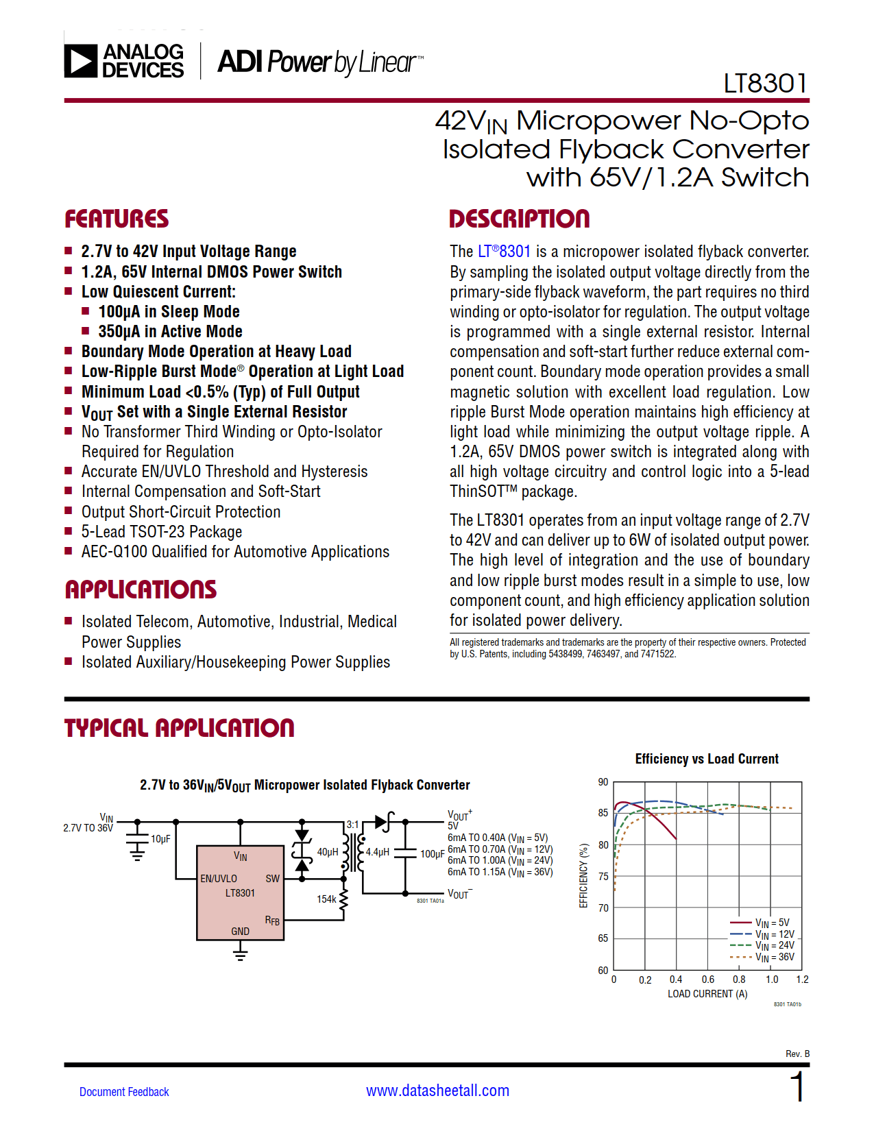 LT8301 Datasheet