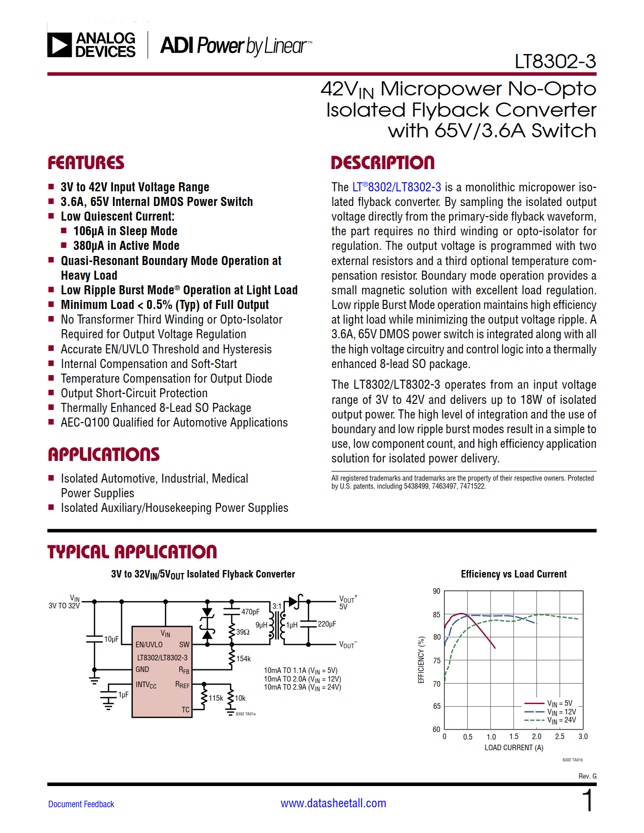 LT8302-3 Datasheet