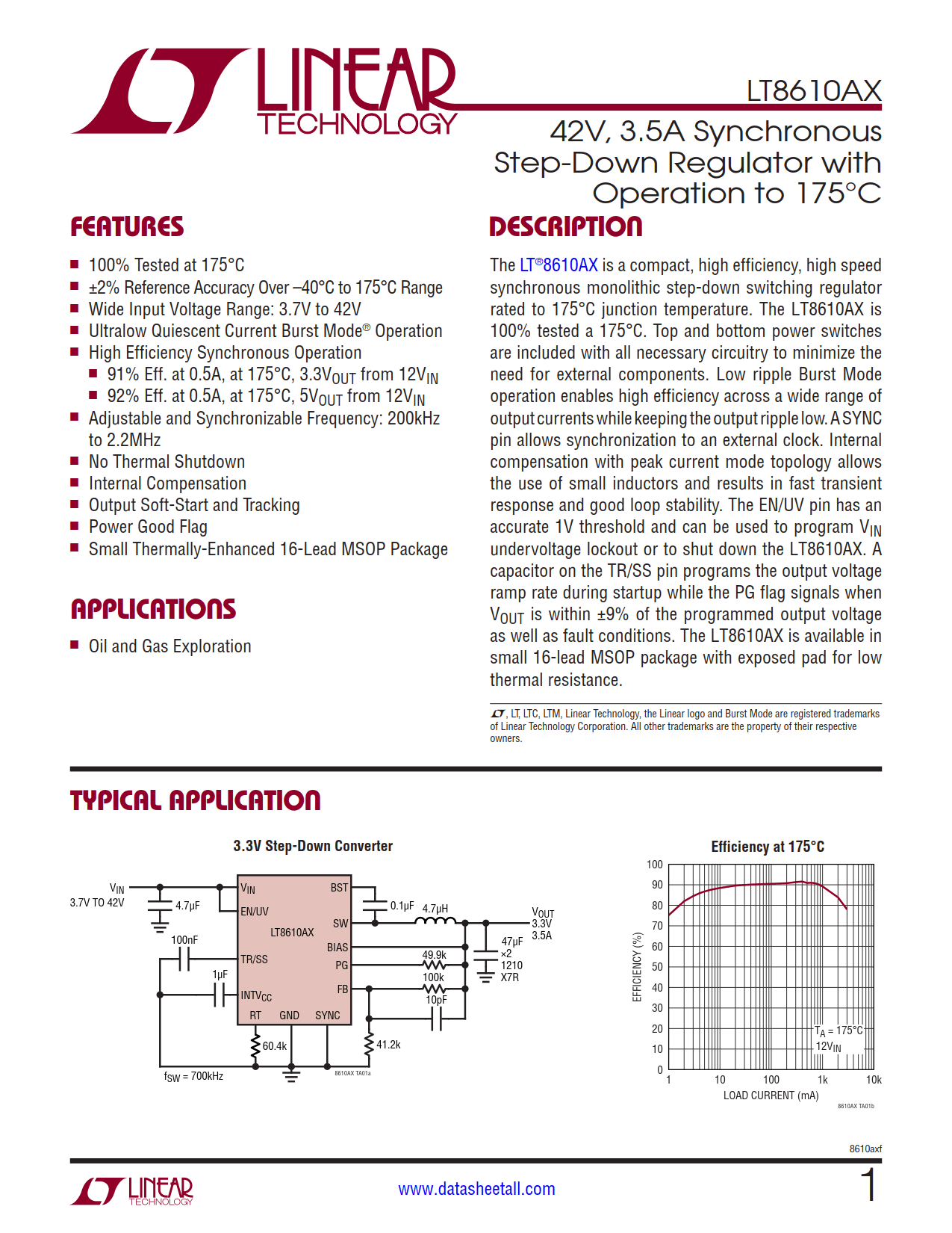 LT8610AX Datasheet