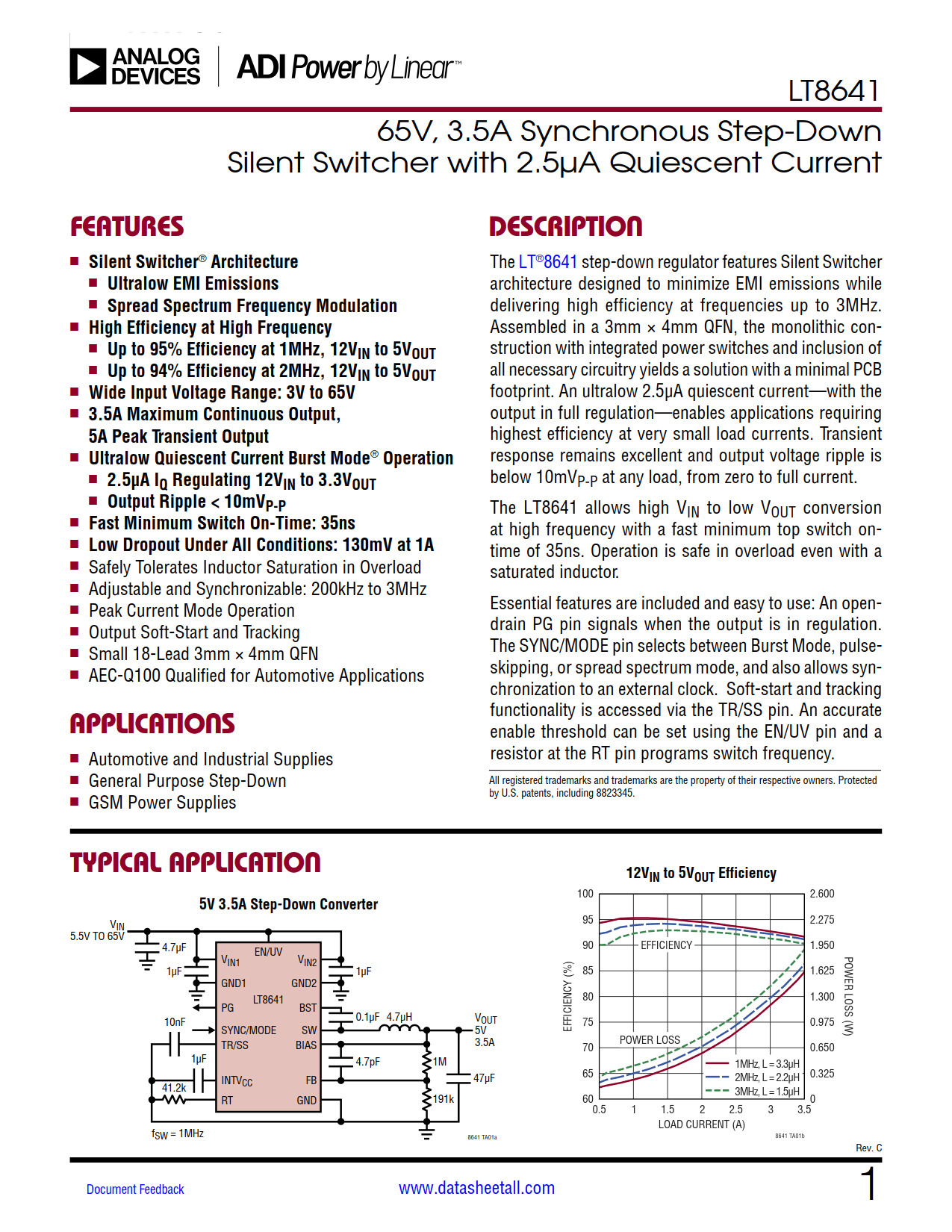 LT8641 Datasheet