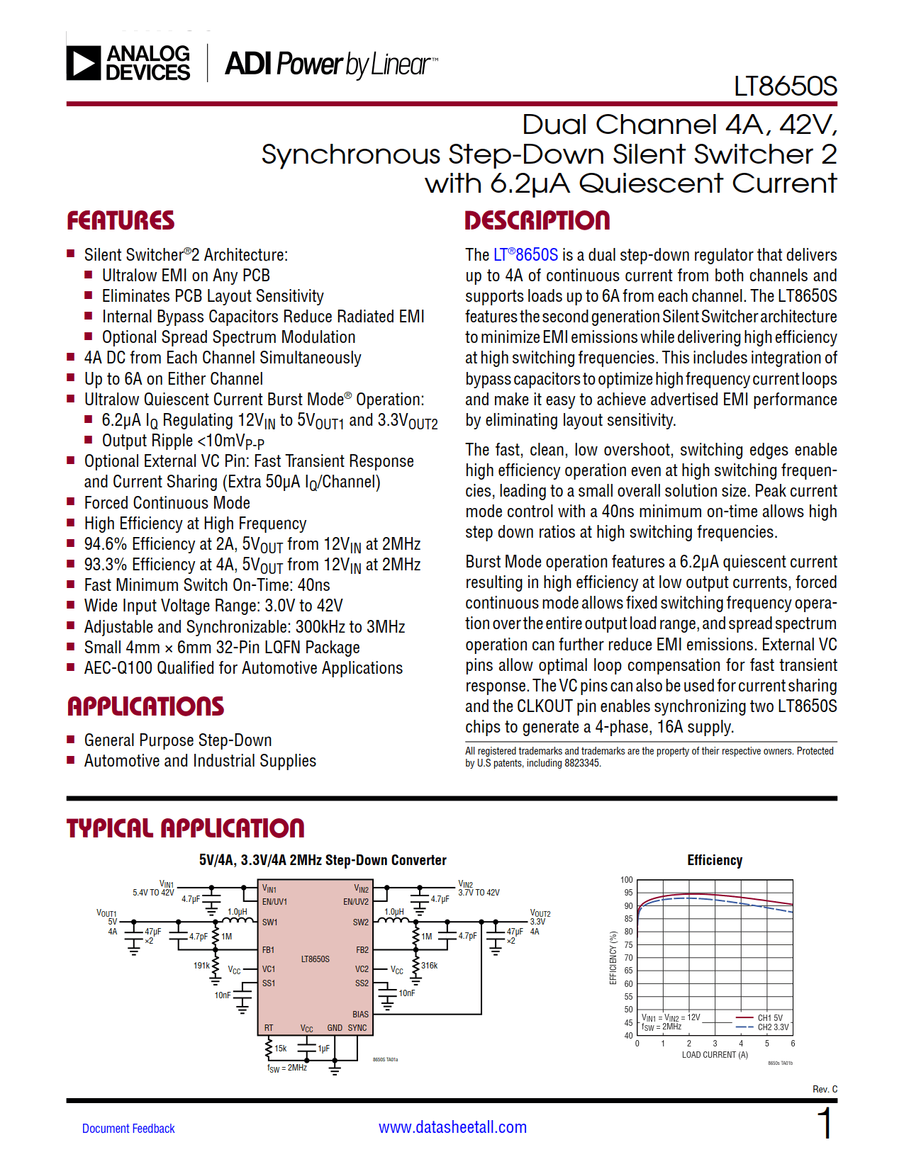 LT8650S Datasheet