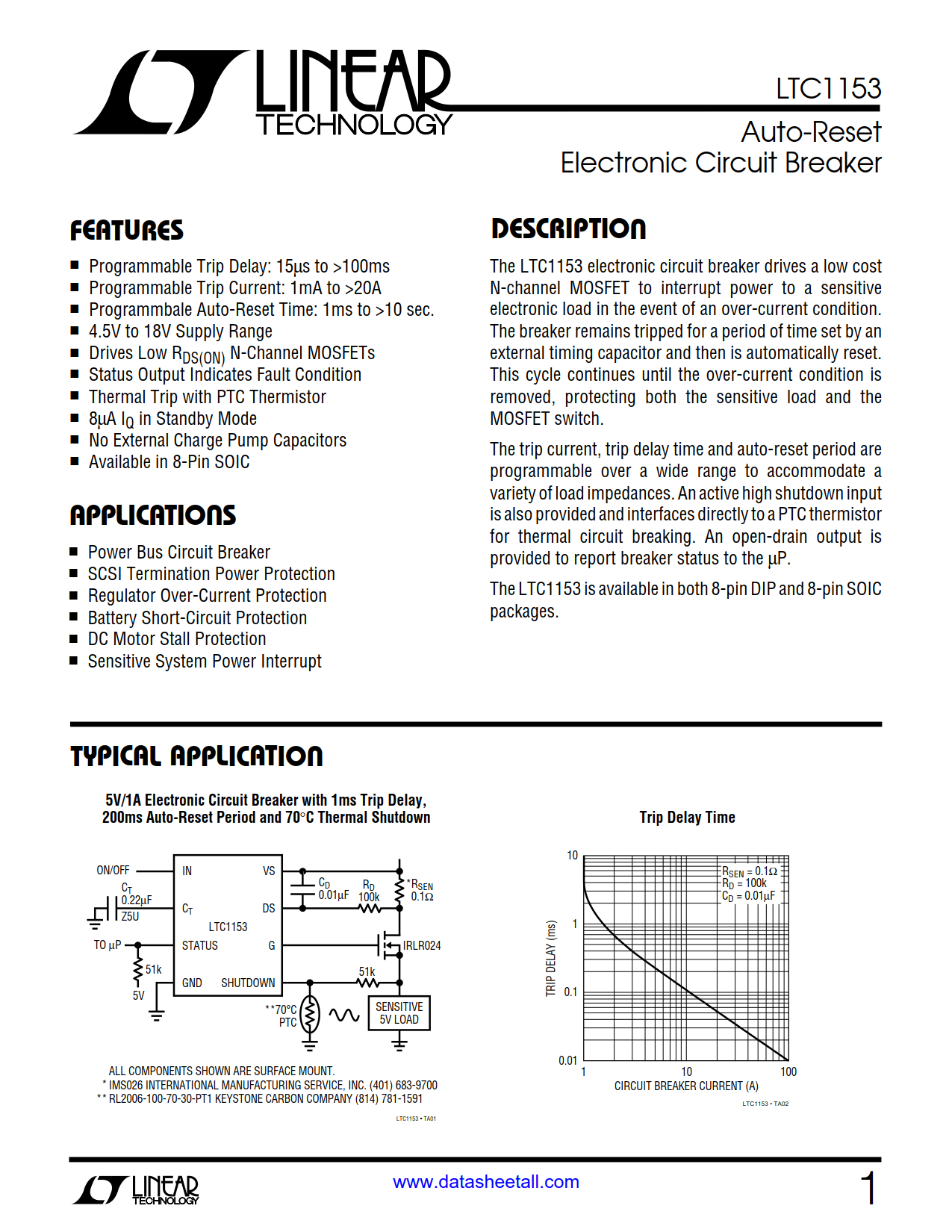 LTC1153 Datasheet