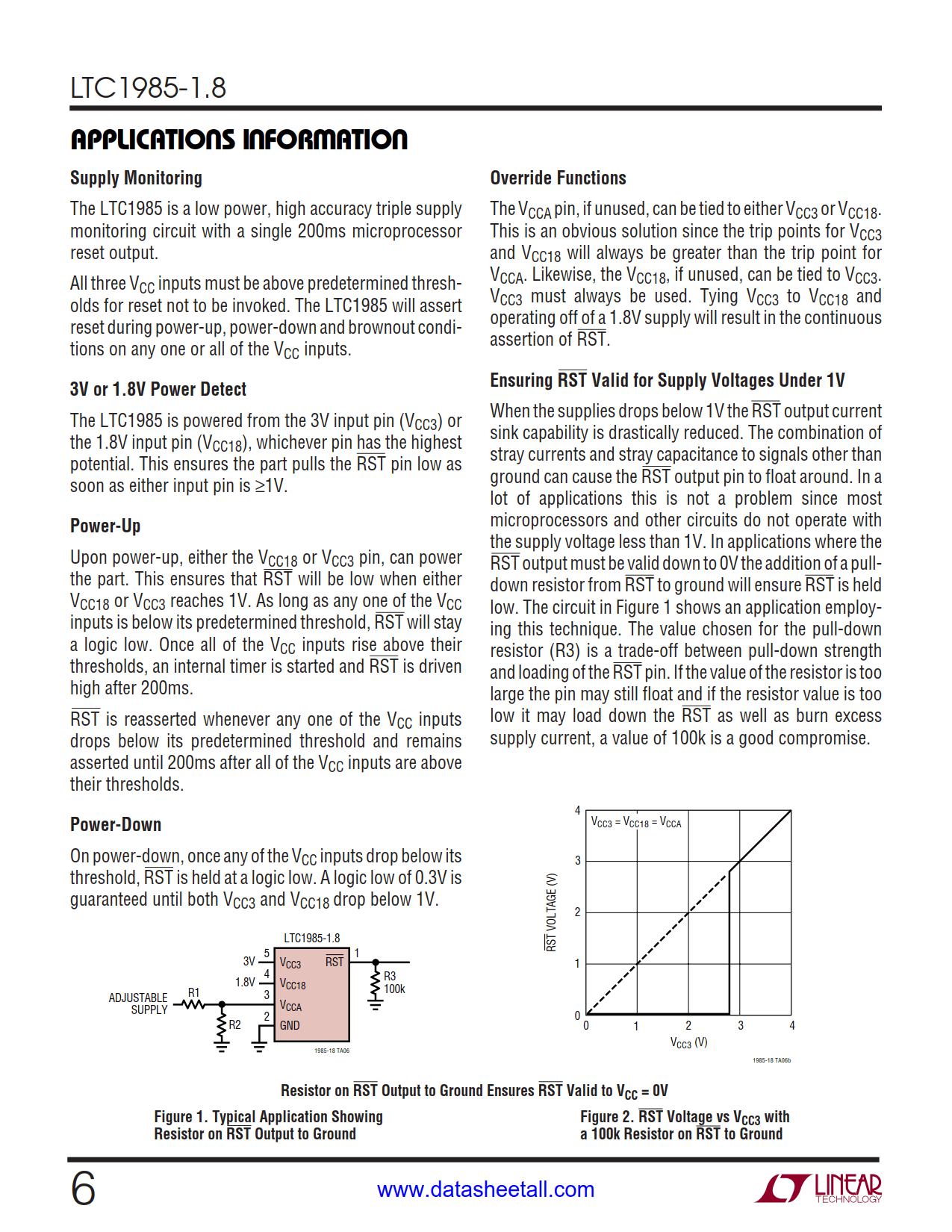 LTC1985-1.8 Datasheet Page 6