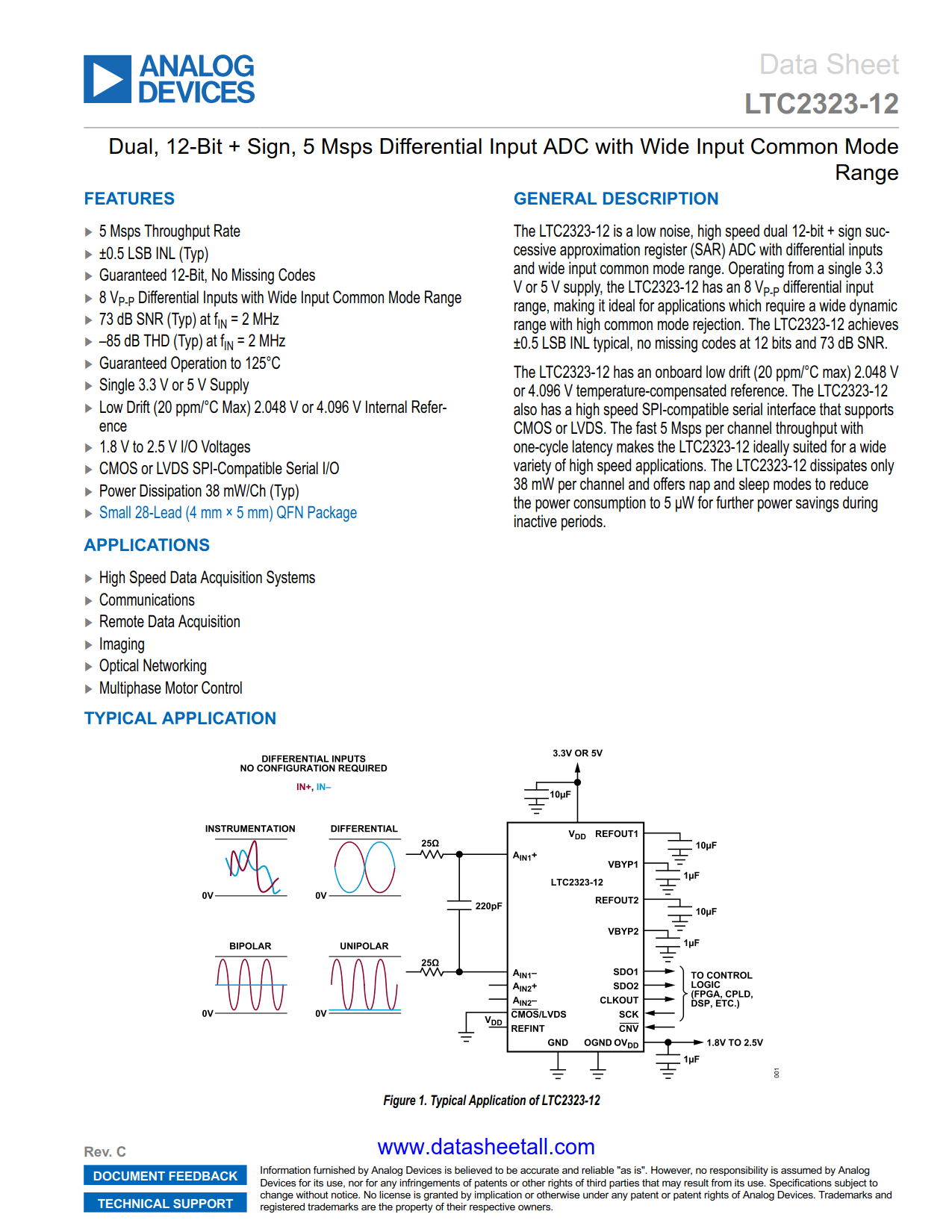 LTC2323-12 Datasheet