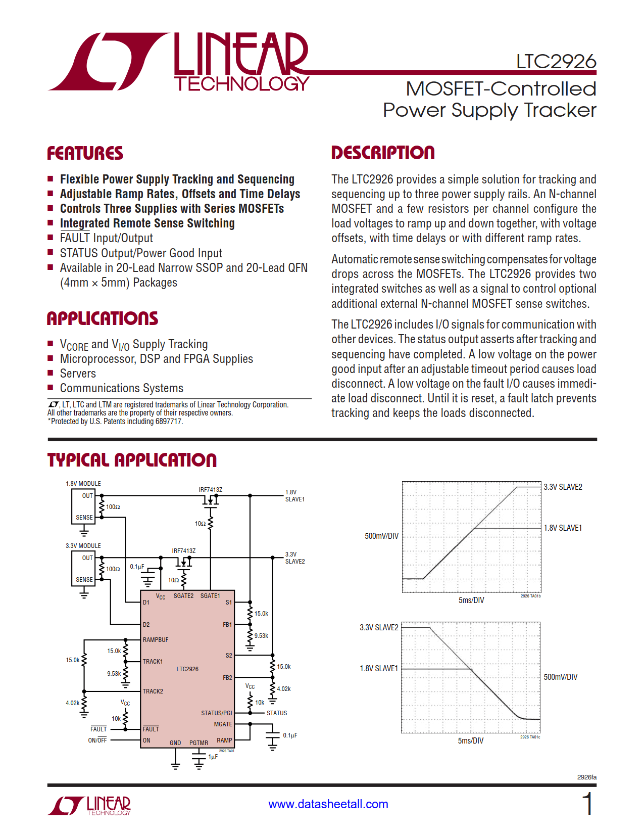 LTC2926 Datasheet