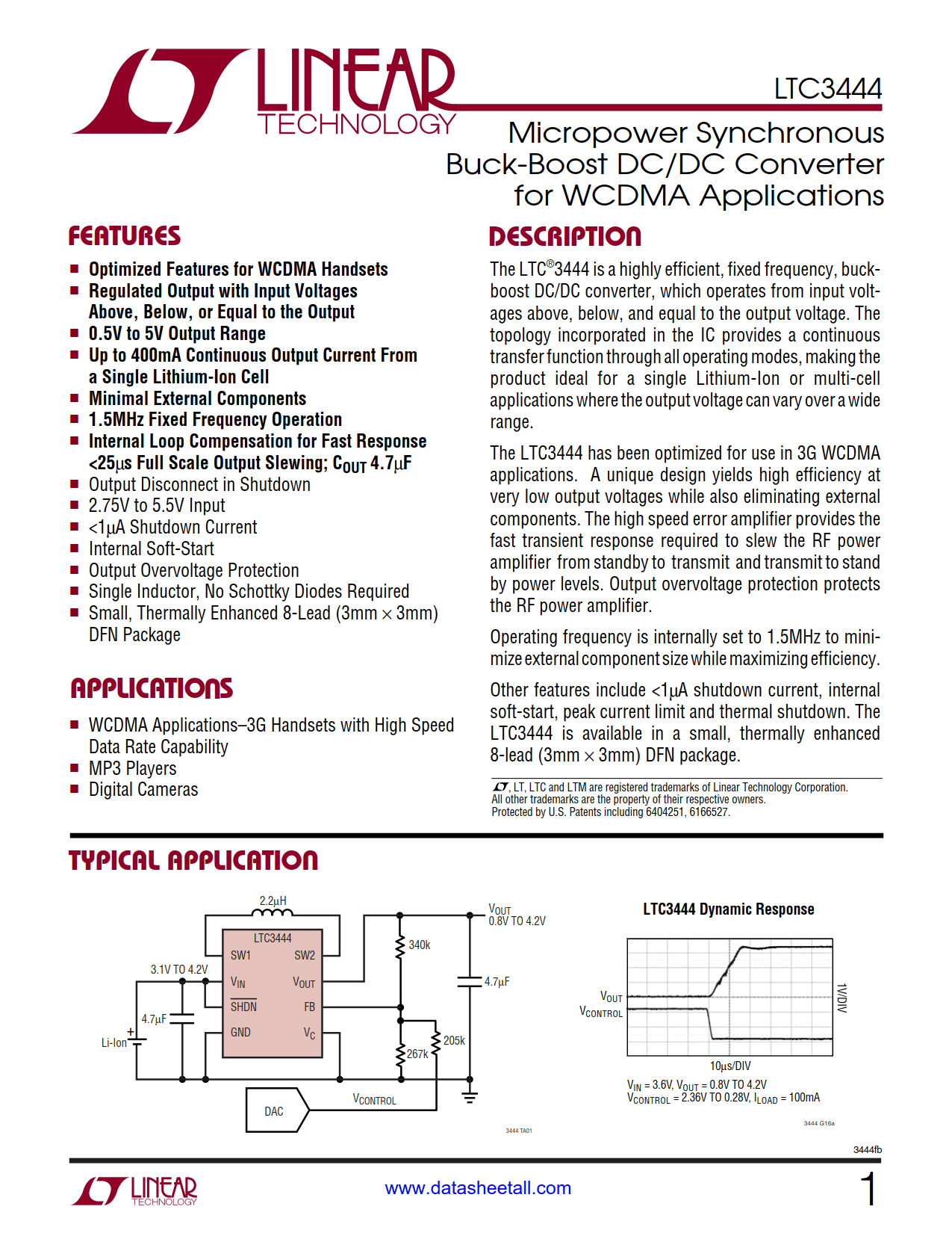 LTC3444 Datasheet