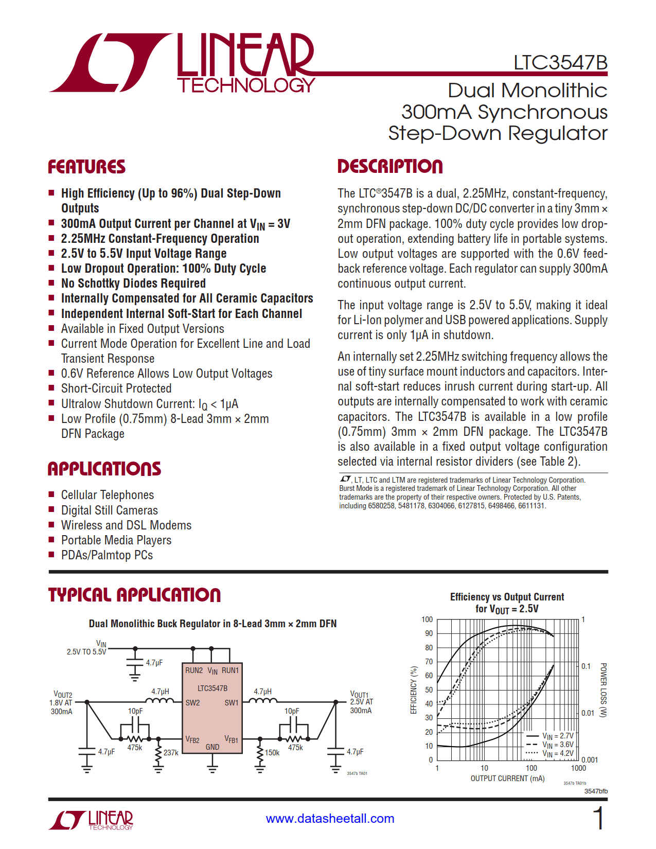 LTC3547B Datasheet