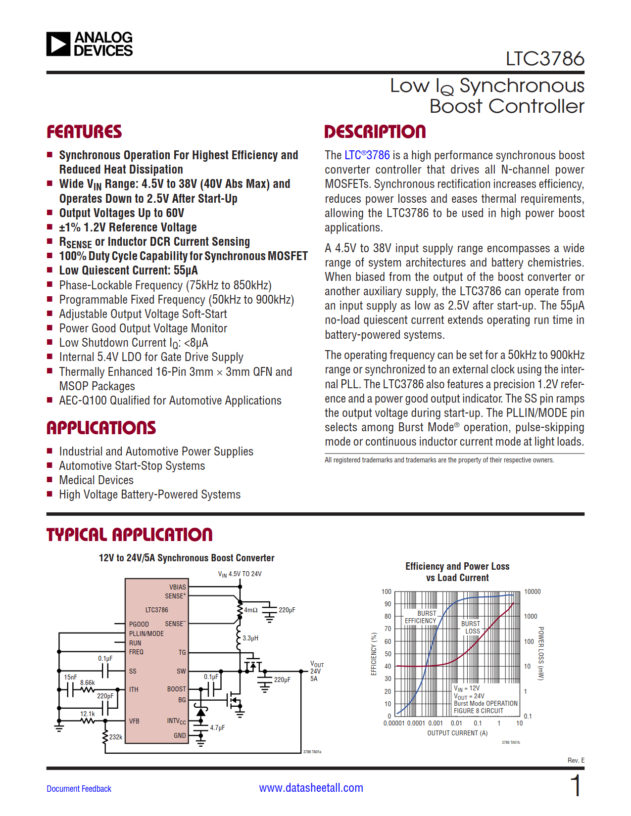 LTC3786 Datasheet