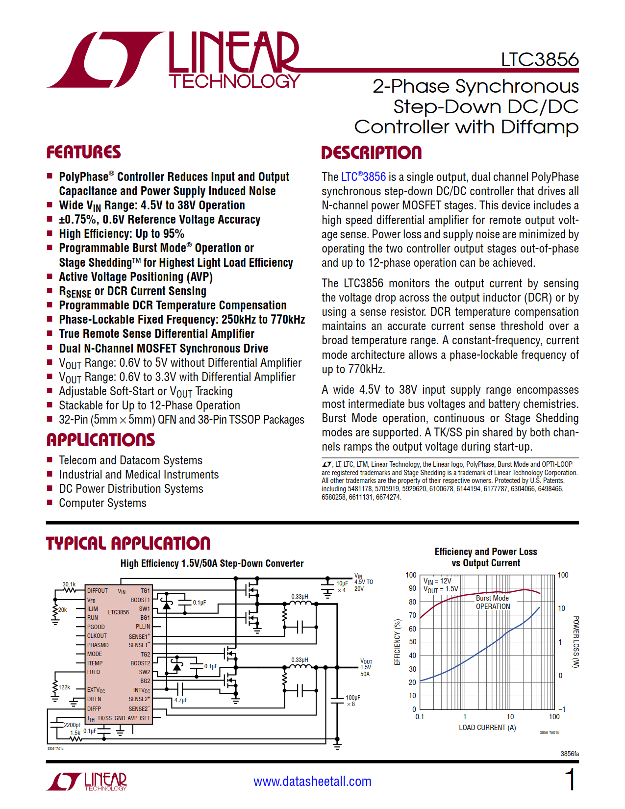 LTC3856 Datasheet