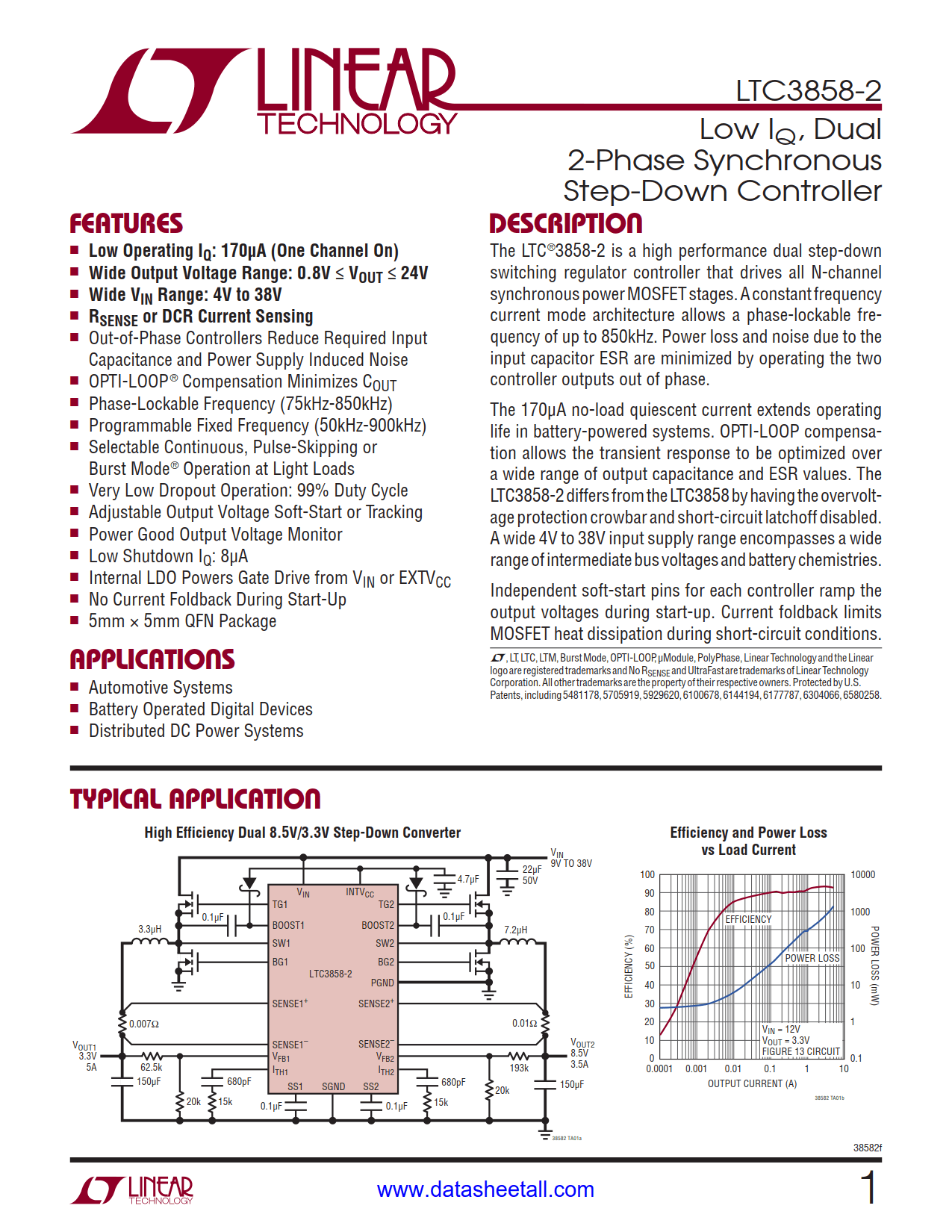 LTC3858-2 Datasheet