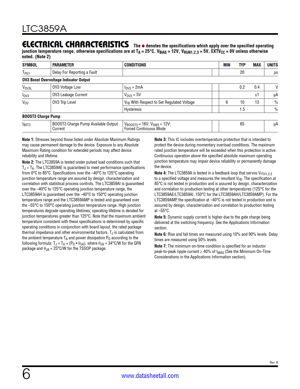 LTC3859A Datasheet Page 6