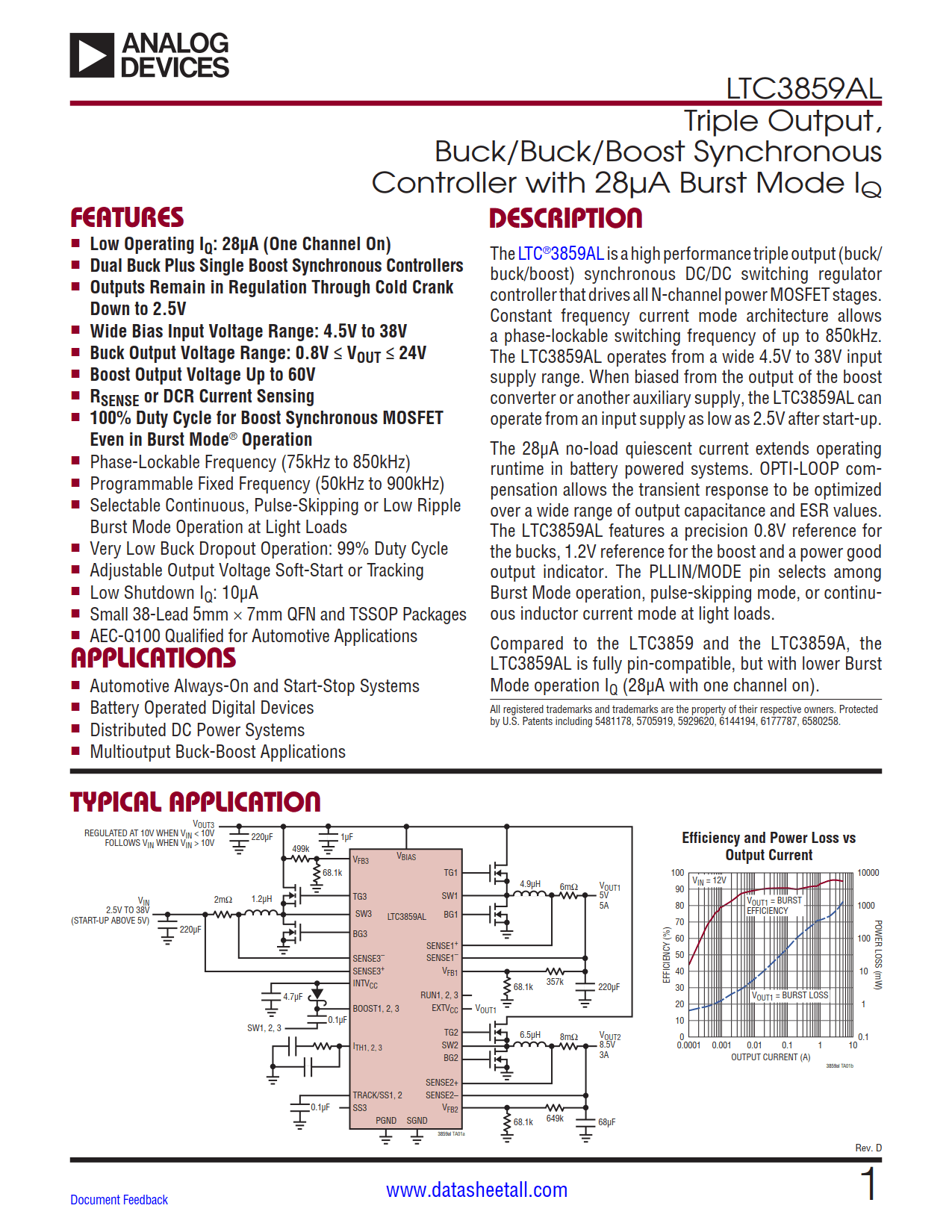 LTC3859AL Datasheet