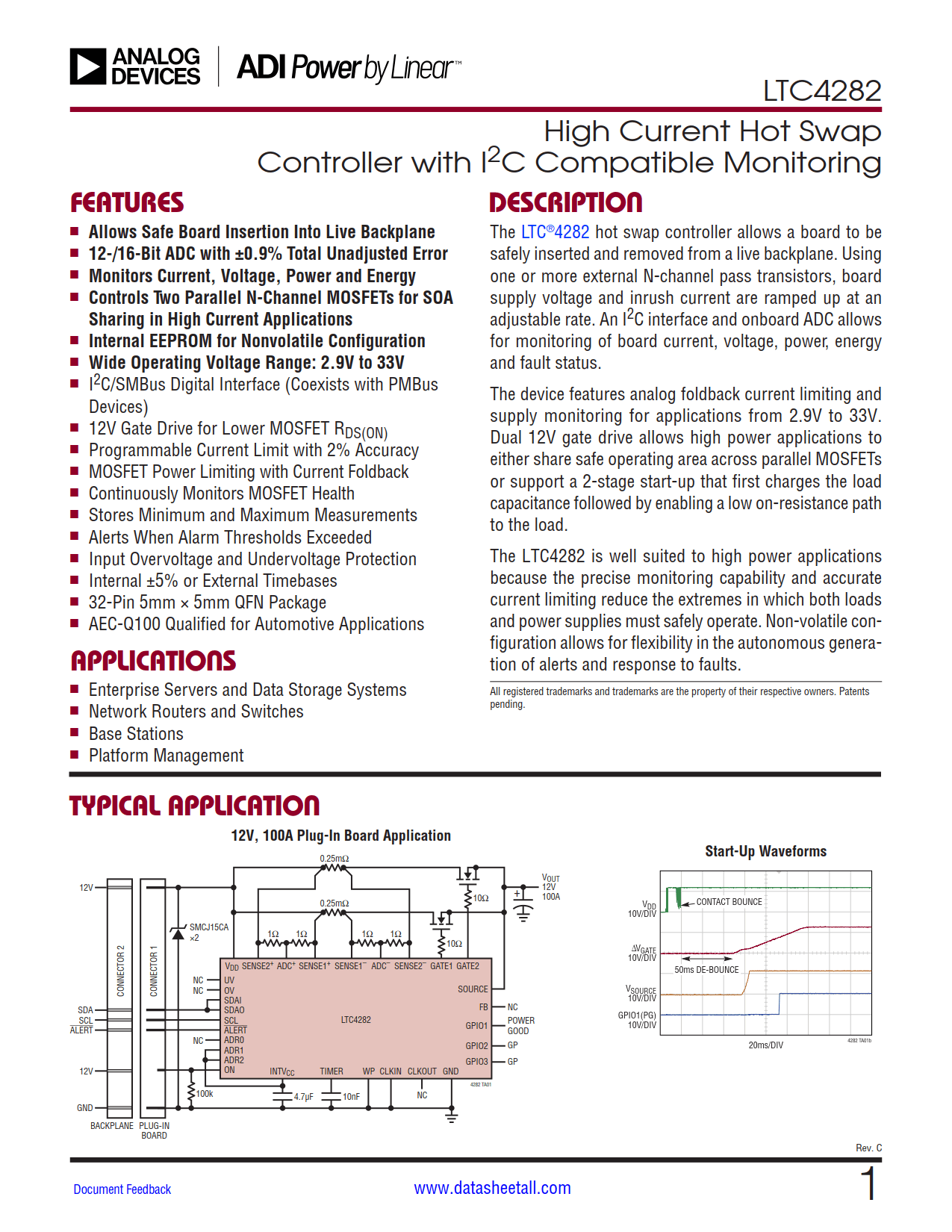 LTC4282 Datasheet