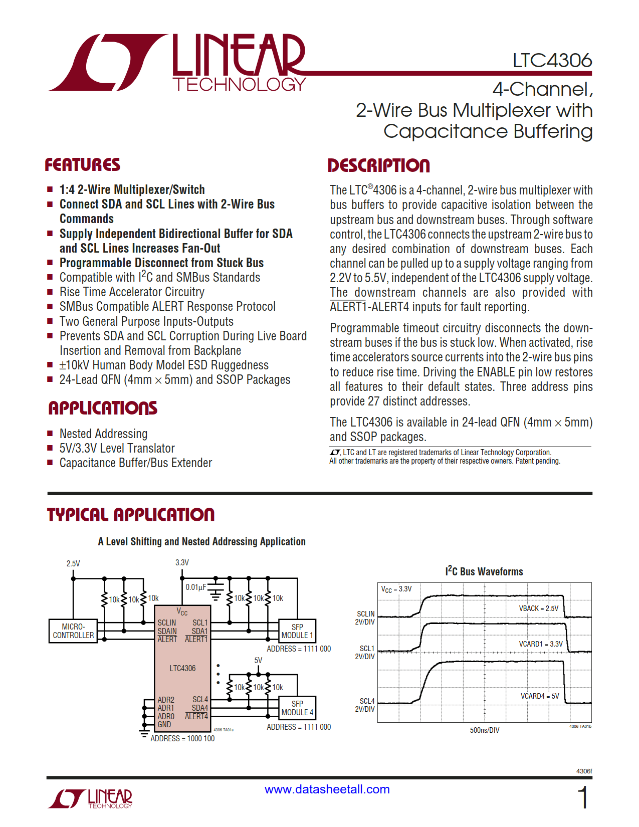 LTC4306 Datasheet