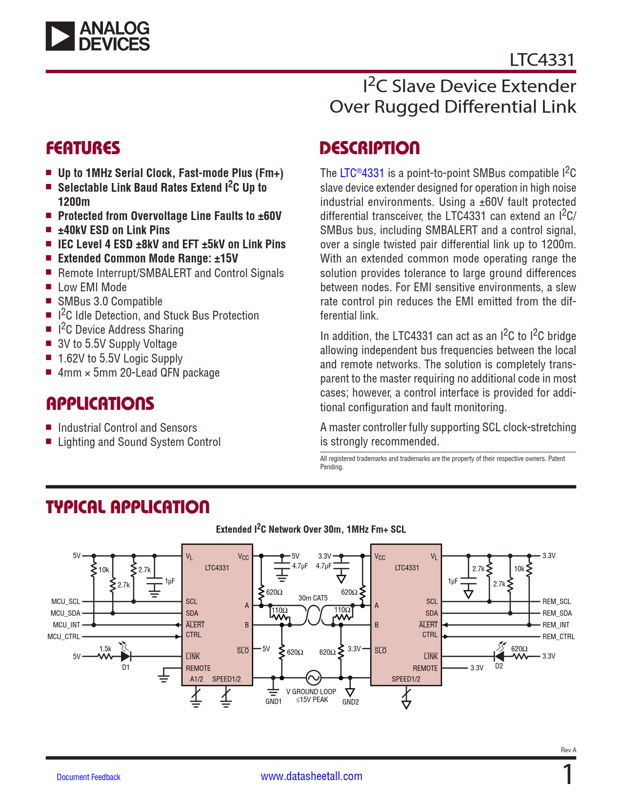 LTC4331 Datasheet