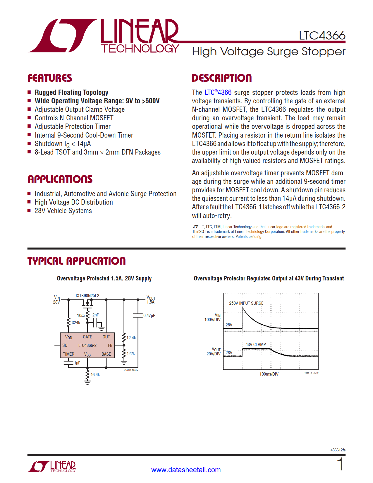 LTC4366 Datasheet