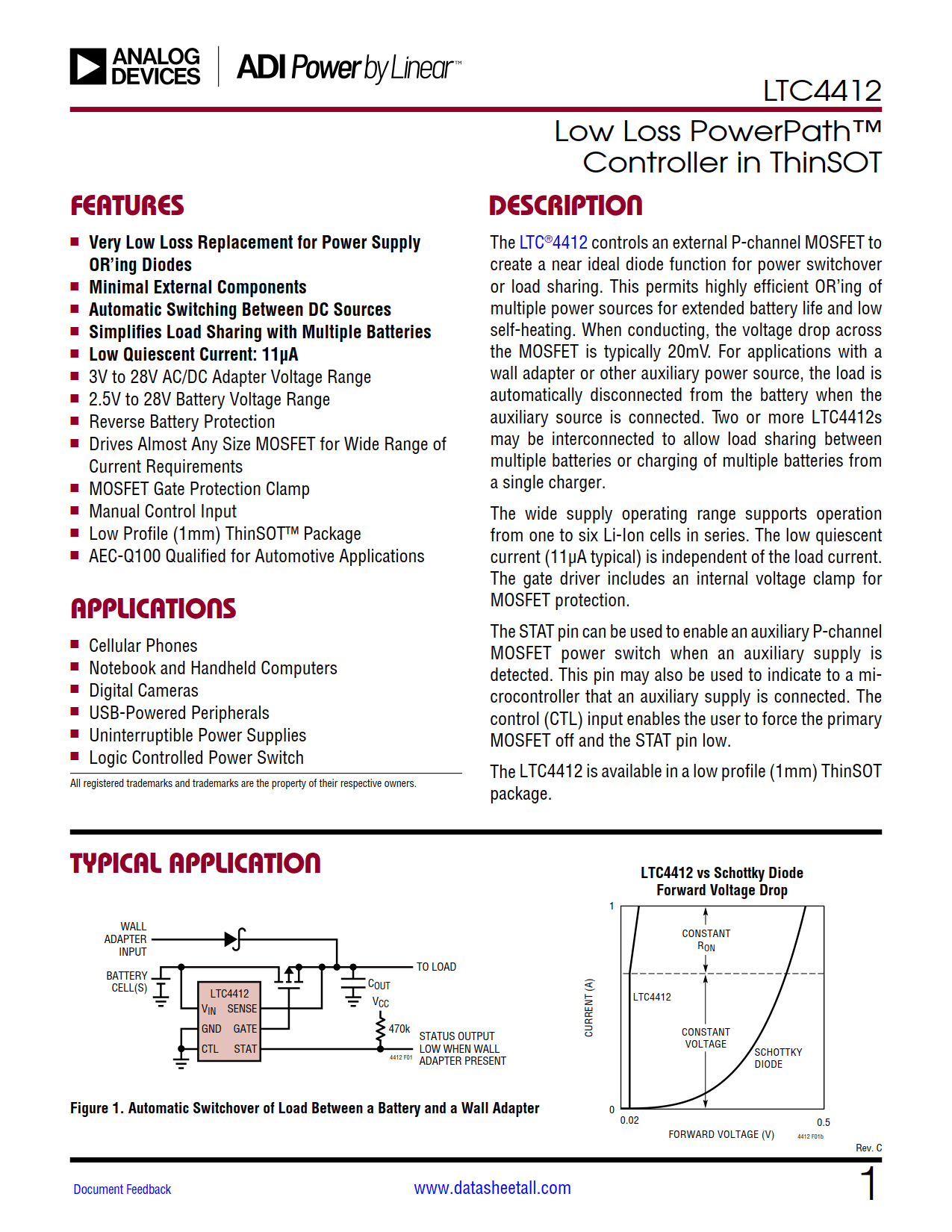 LTC4412 Datasheet