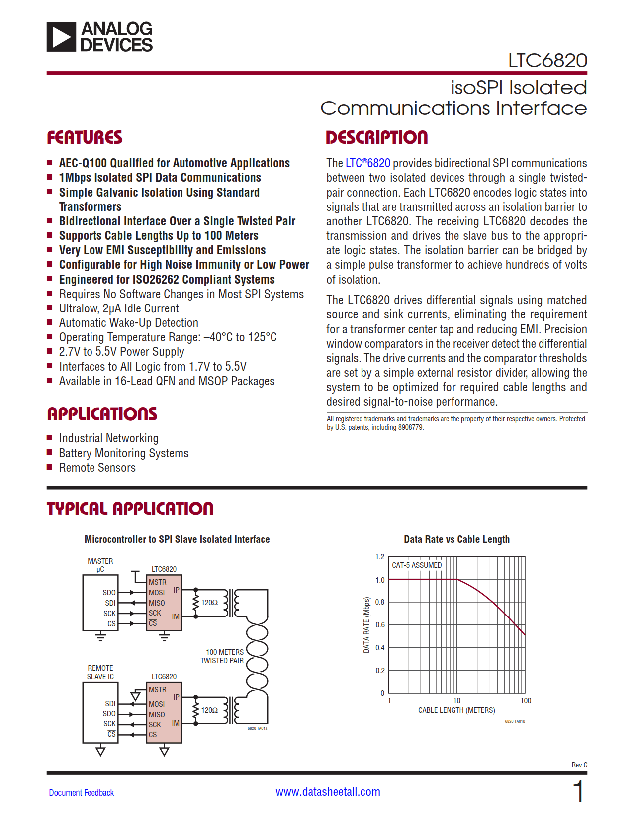 LTC6820 Datasheet