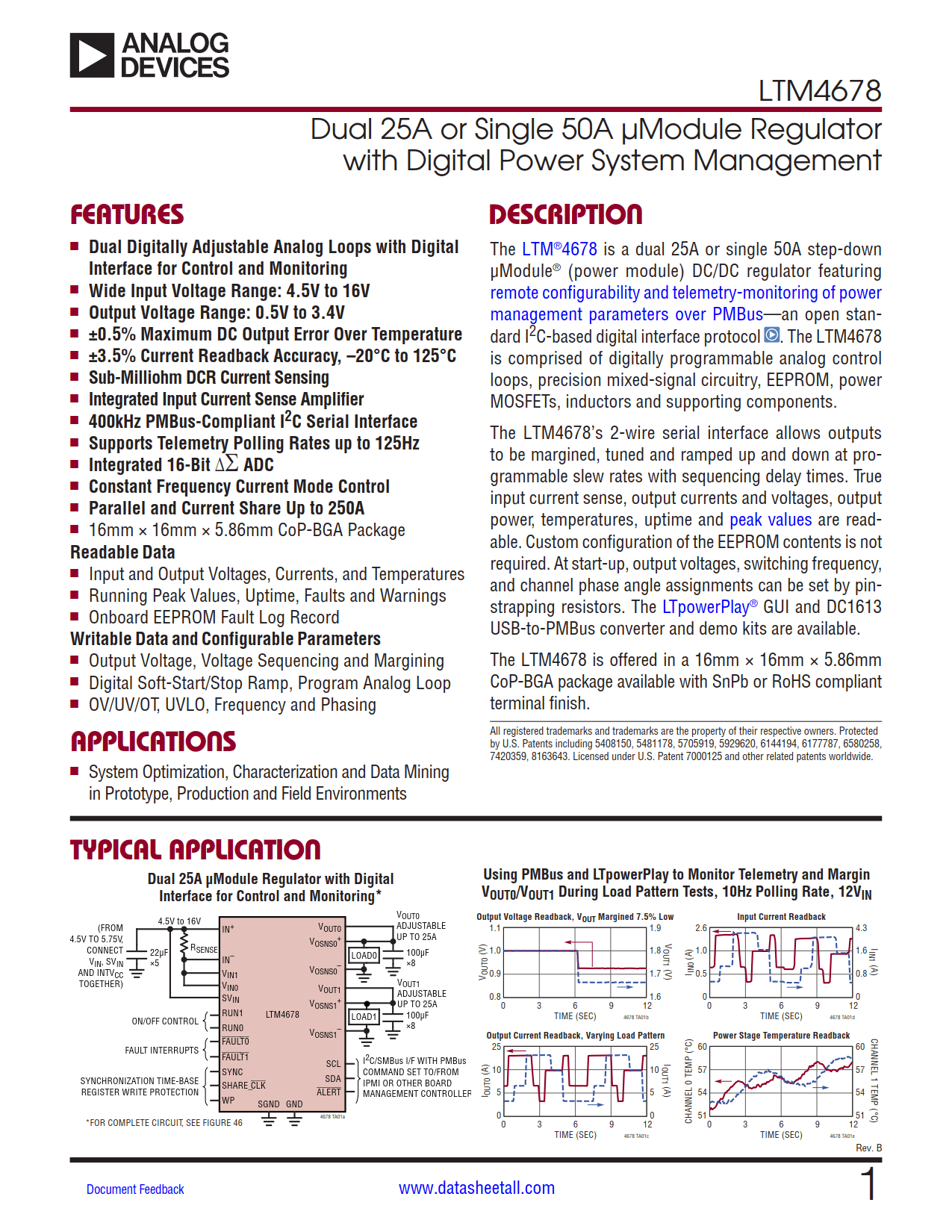 LTM4678 Datasheet