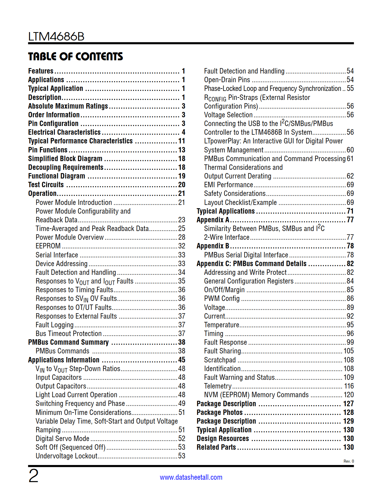 LTM4686B Datasheet Page 2