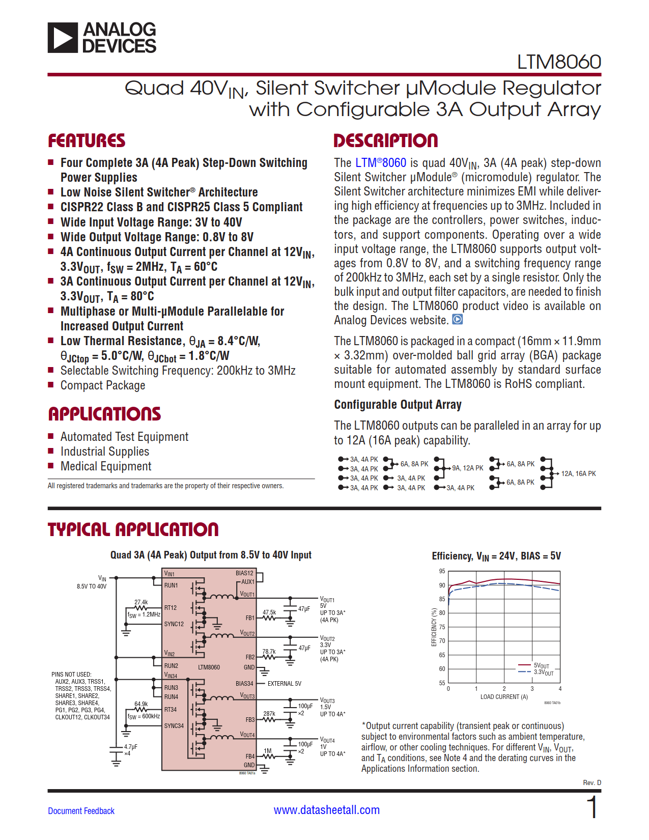 LTM8060 Datasheet