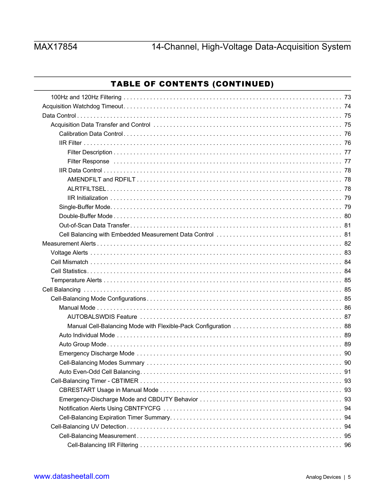 MAX17854 Datasheet Page 5