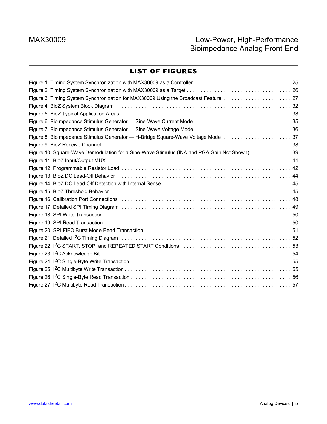 MAX30009 Datasheet Page 5